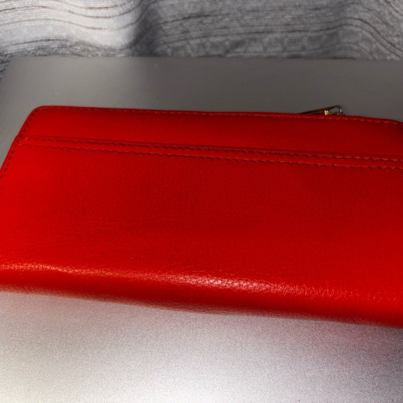 Michael Kors Red Leather Women's wallet - Picture 4 of 5